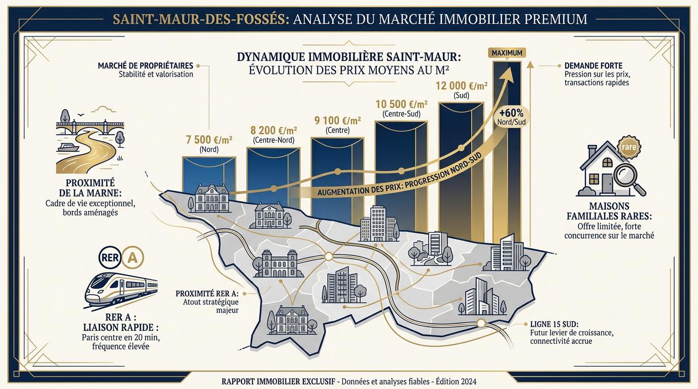 Analyse du marché immobilier à Saint-Maur-des-Fossés