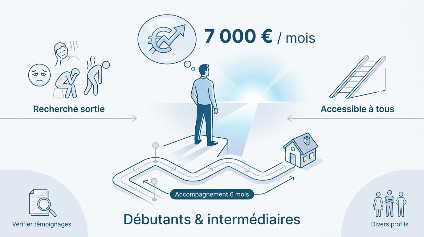 Atteignez 7000 euros par mois avec l'accompagnement Invest Malin