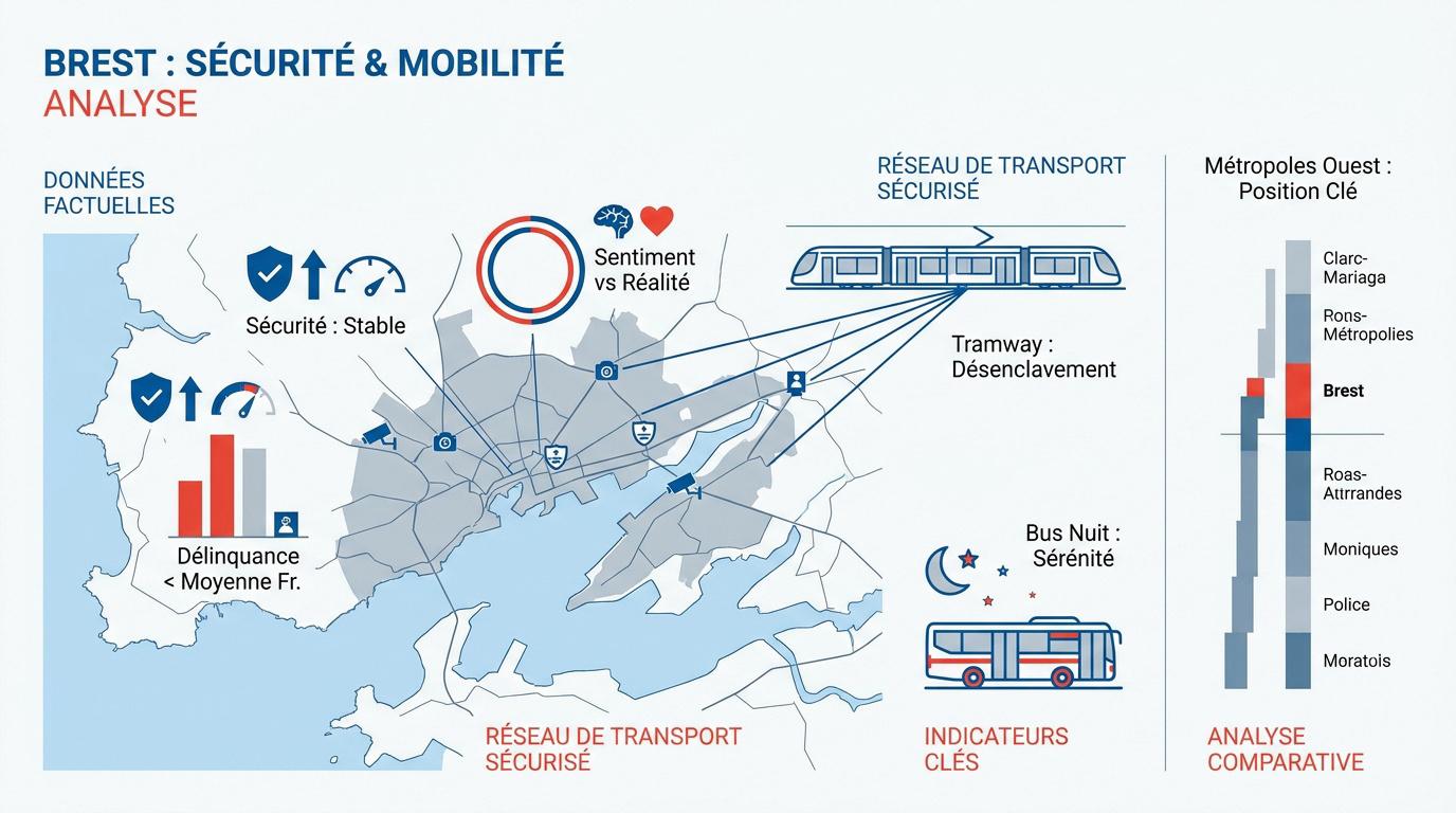 Analyse de la sécurité et de la mobilité urbaine à Brest en 2026