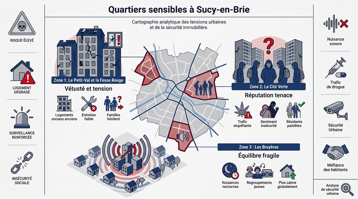 Quartiers sensibles à Sucy-en-Brie