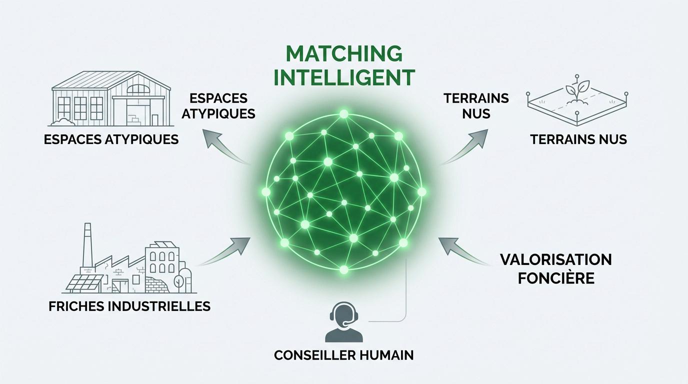 Interface numérique de la plateforme Timim pour la gestion immobilière innovante
