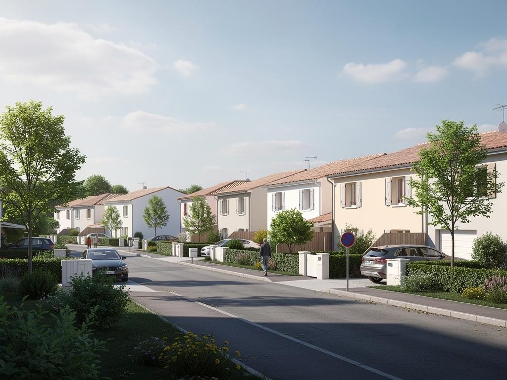 Quartier résidentiel calme à La Roche-sur-Yon