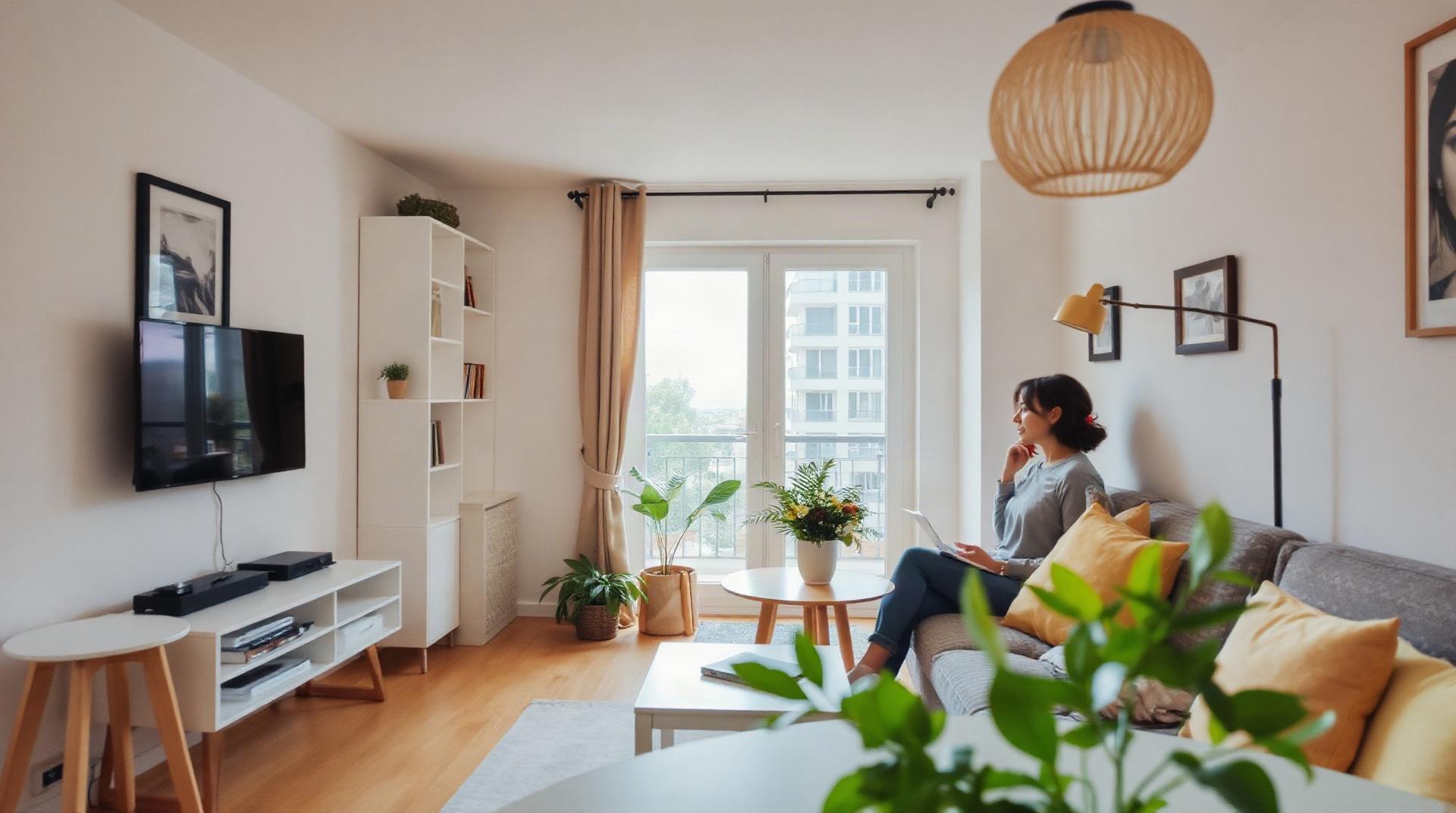 Visite d'appartement avec un propriétaire