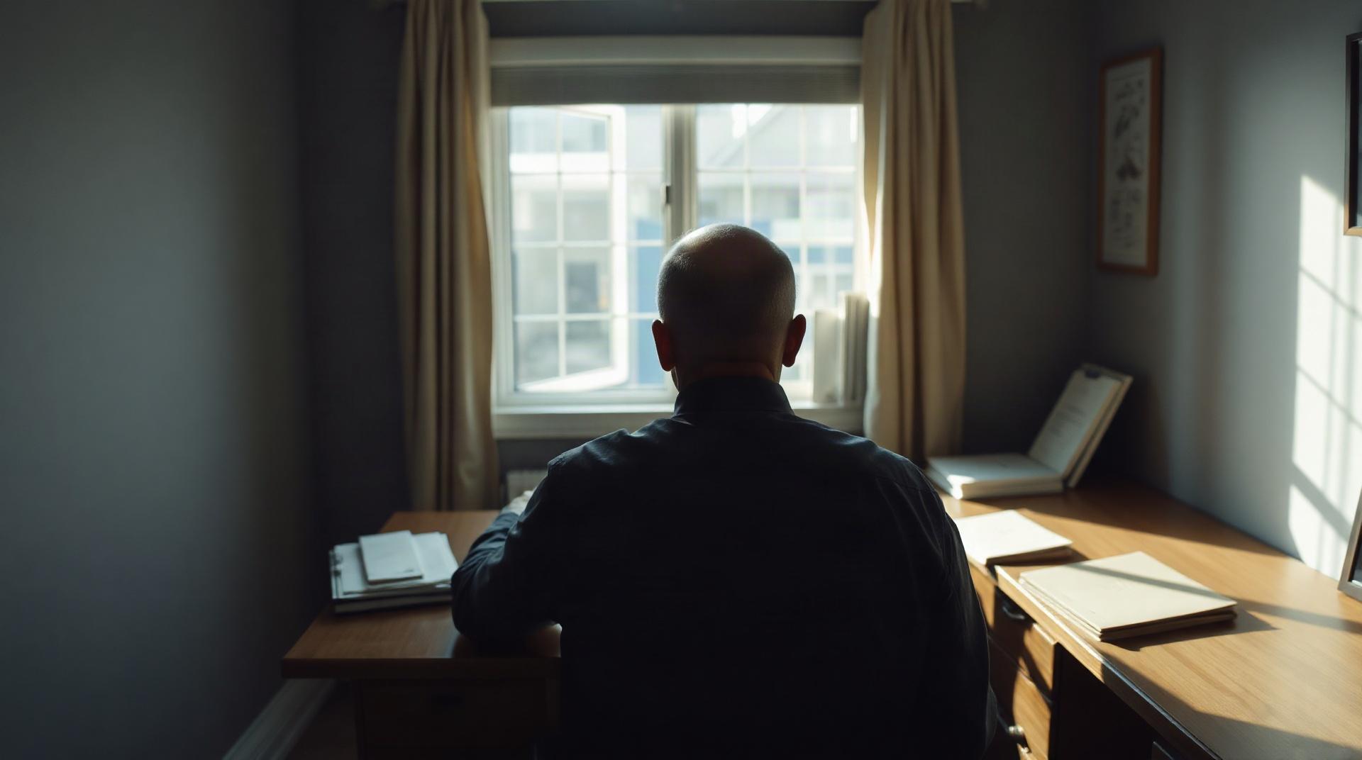 Propriétaire étudiant son dossier de loyer impayé